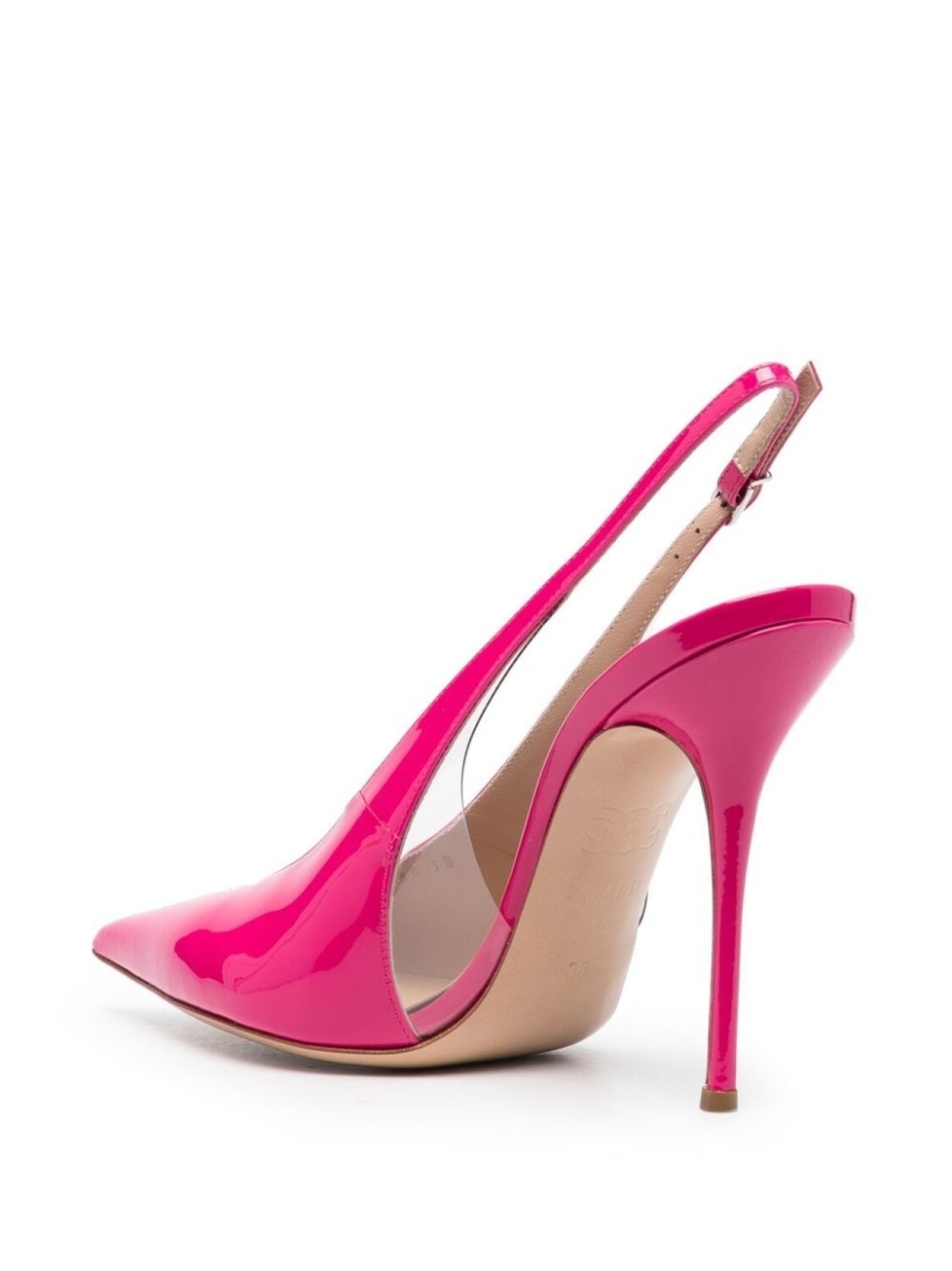 Casadei туфли Scarlet Tiffany с ремешком на пятке, розовый — фото 3
