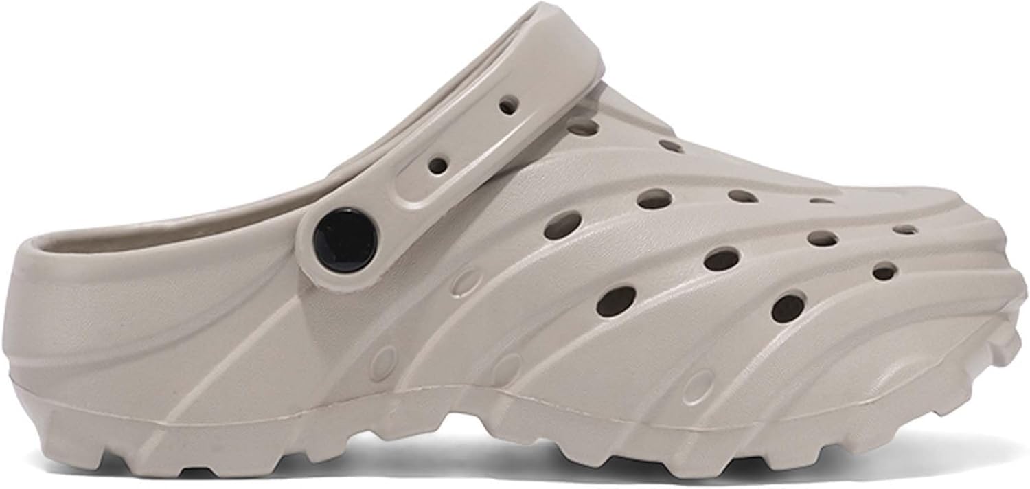 

Сабо для женщин и мужчин, удобные пляжные сандалии, легкие садовые туфли, мягкие сандалии из ЭВА с противоскользящим покрытием для душа Generic, хаки