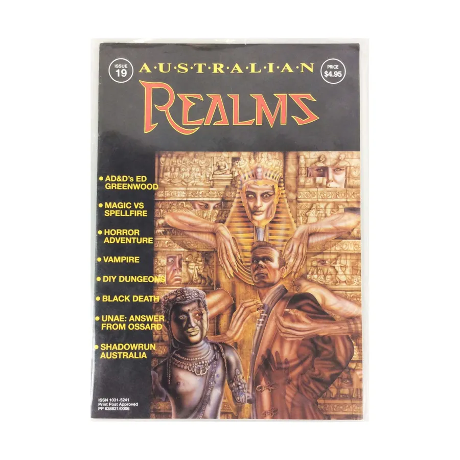 

Журнал #19 "Ed Greenwood, Magic vs. Spellfire", Australian Realms Magazine