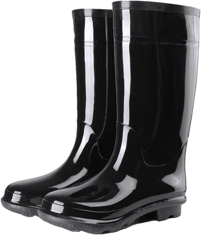 

Женские и мужские низкие и высокие резиновые сапоги с трубкой, водонепроницаемые рыбацкие сапоги, парные, противоскользящие водные обувь, для улицы, садовые и резиновые сапоги Generic, 818 High