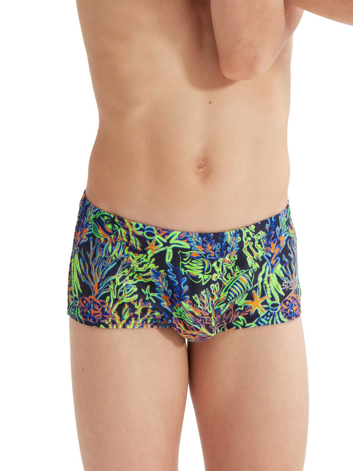 

Плавки Speedo 13CM BOYS CLUB TRAINING ALLOVER BRIEF, разноцветный