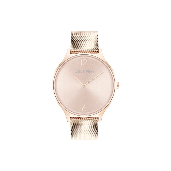 

Calvin Klein Часы Wrist Watch Quartz Movement Stainless Steel Watchband 36mm Rose Gold Watch Dial Women's Watch, Pink Watch Dial 25200002
