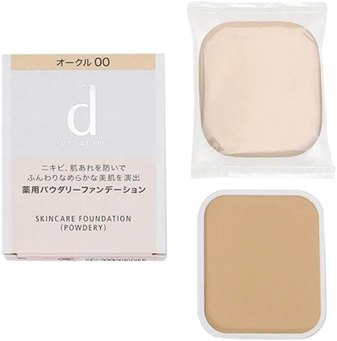 Пудра тональная Shiseido d program SPF17 PA++ 10.5 г Охр 30