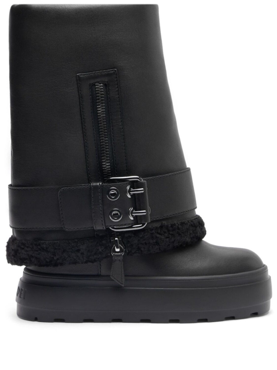 

Ботильоны New Double Face 80 Casadei, черный
