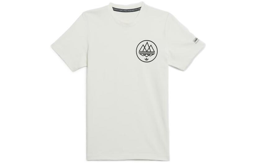 

Футболка Spezial Mod Trefoil Adidas Originals, белый