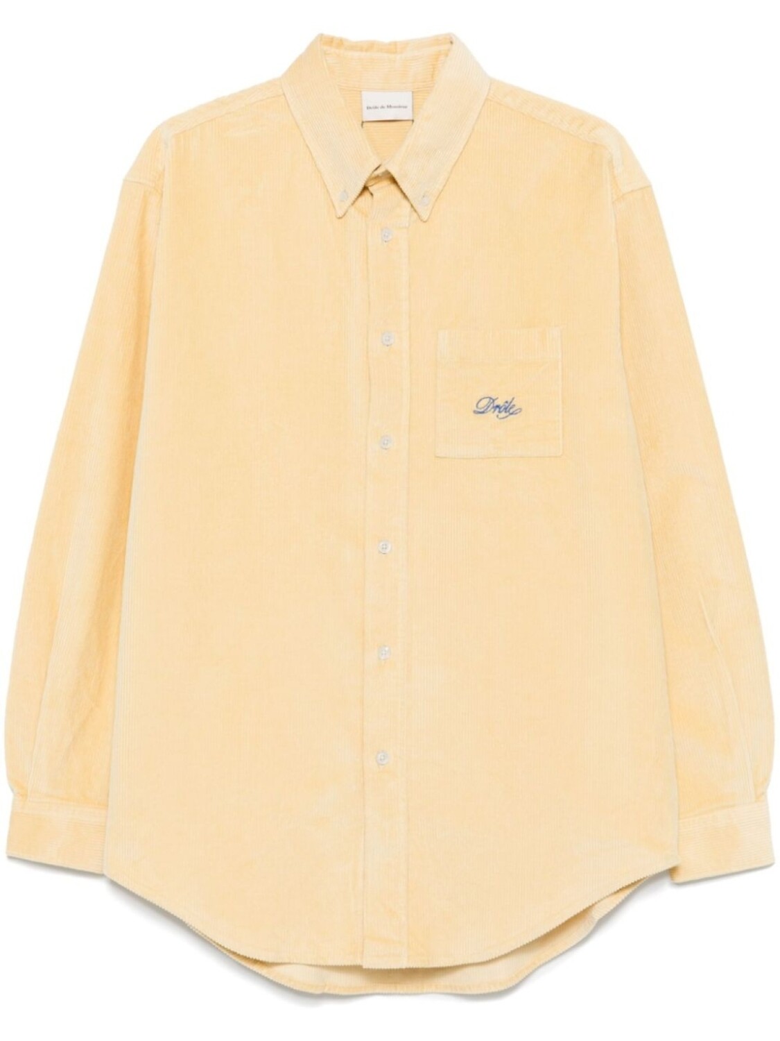 

Вельветовая рубашка La Chemise Drôle Drôle De Monsieur, желтый