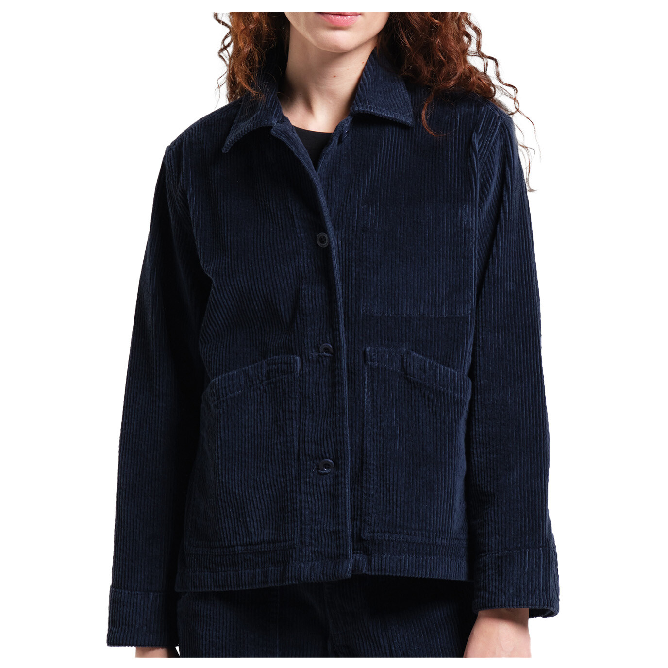 

Рубашка Dedicated Jacket Stiby Corduroy, цвет Black Iris