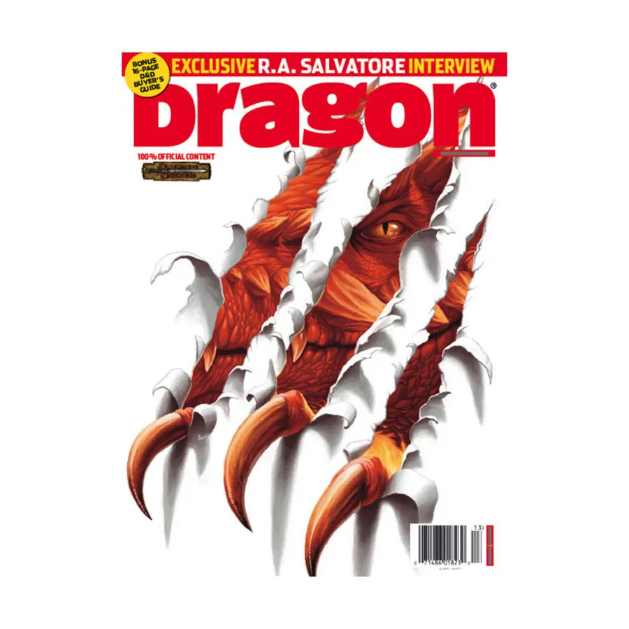

Журнал #323 "Samurai vs. Knight, Forgotten Realms - Demon Stone", Dragon Magazine #301 - #359