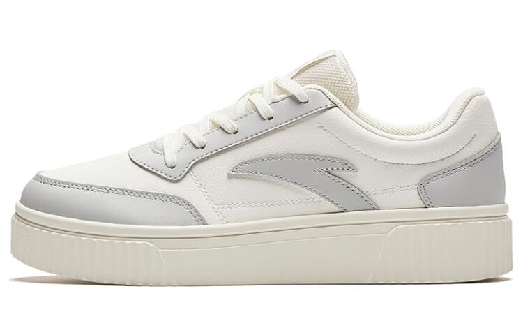 

Кроссовки ANTA Life Collection Skateboarding Shoes Women's Low-top White/Gray, белый/серый