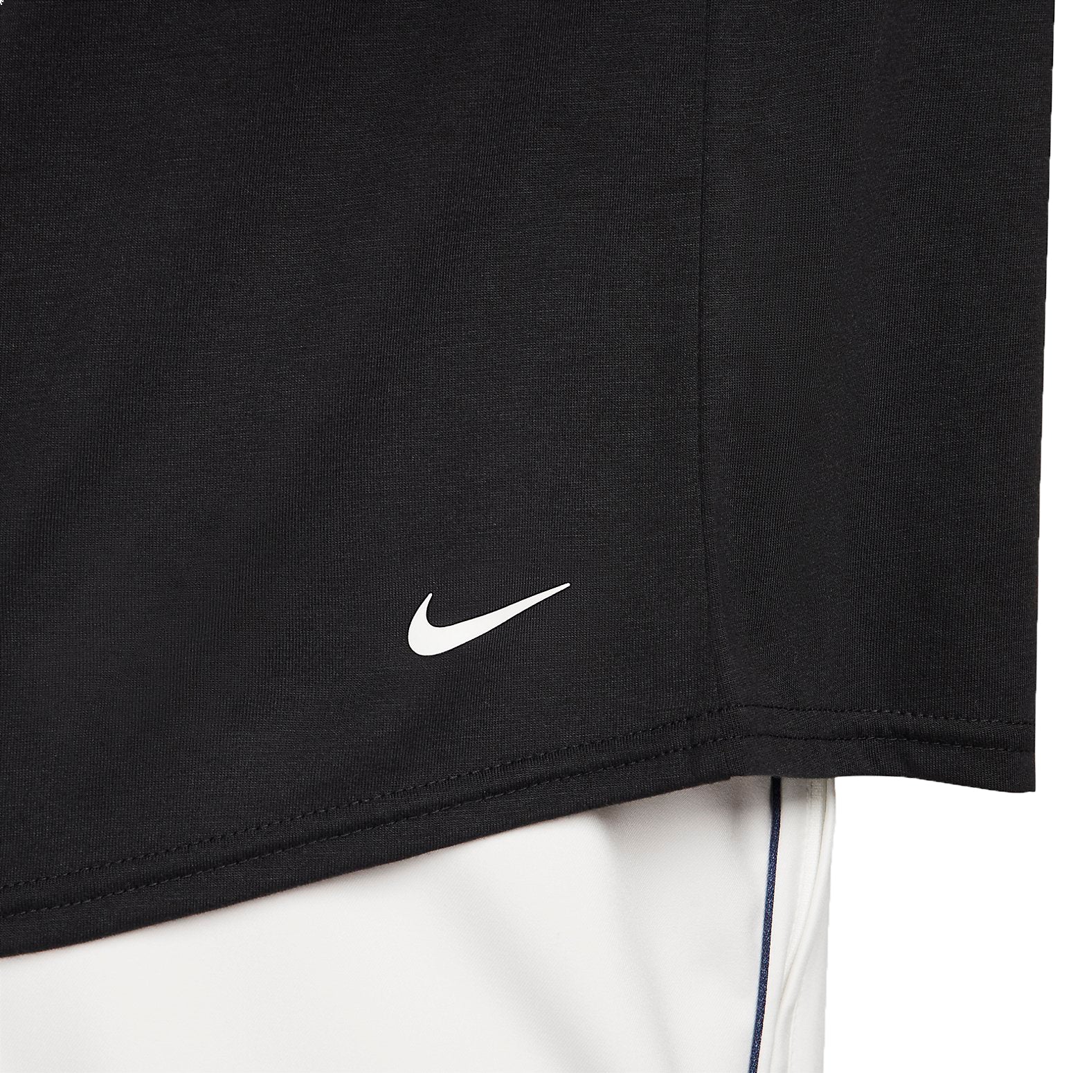 Спортивный топ Nike Solar Chase Dri-FIT Running Tank (Asia Sizing) 'Black' FN3310-010, черный — фото 4