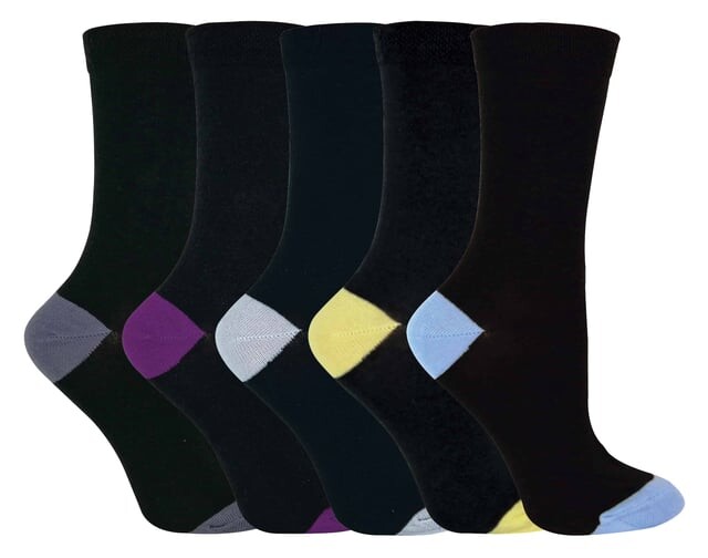 

Носки женские из мягкого хлопка в мультиупаковке Sock Snob, желтый