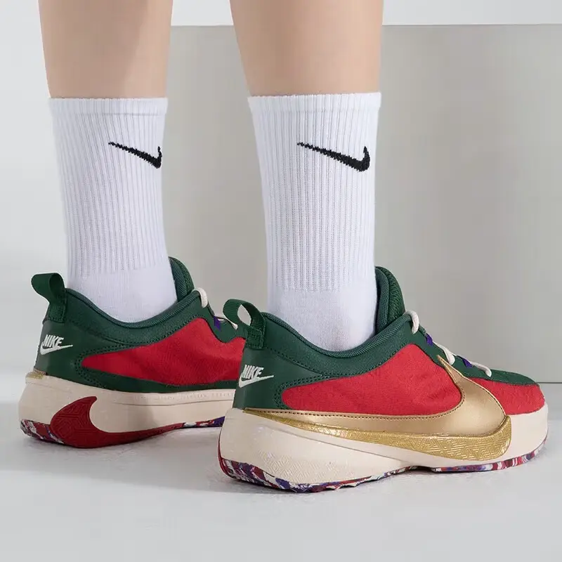 Zoom Freak 5 Keep It A Buck GS Nike, красный золото — фото 4