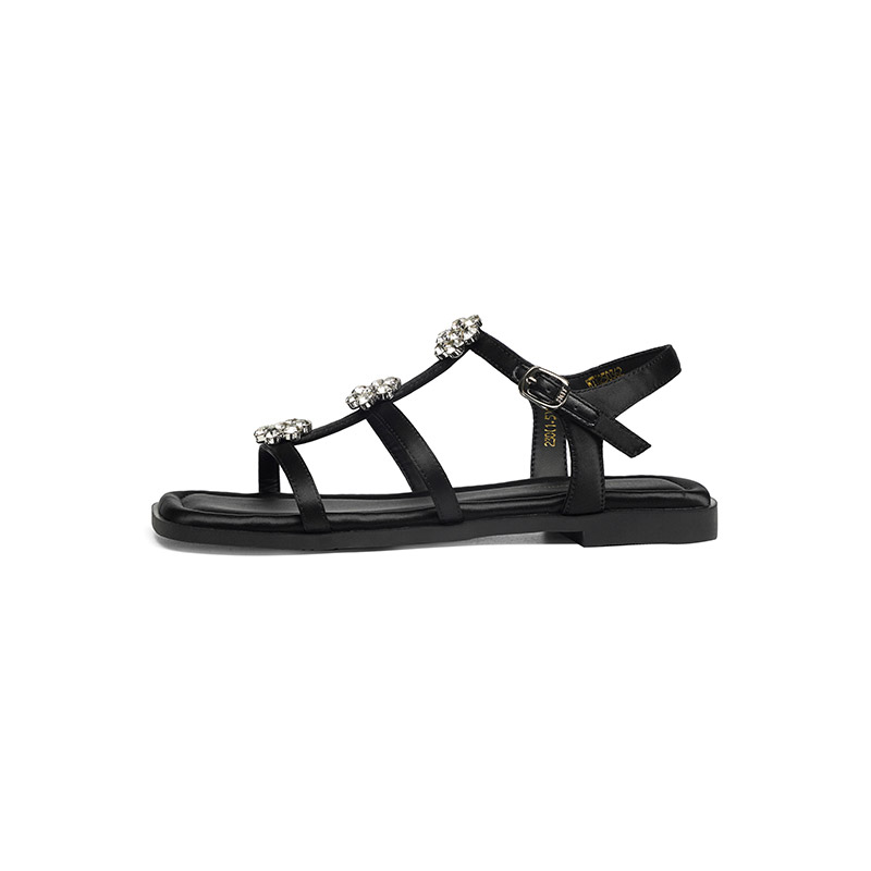 RED DRAGONFLY Женские брюки с одной лямкой 1,9 см черные, цвет Black