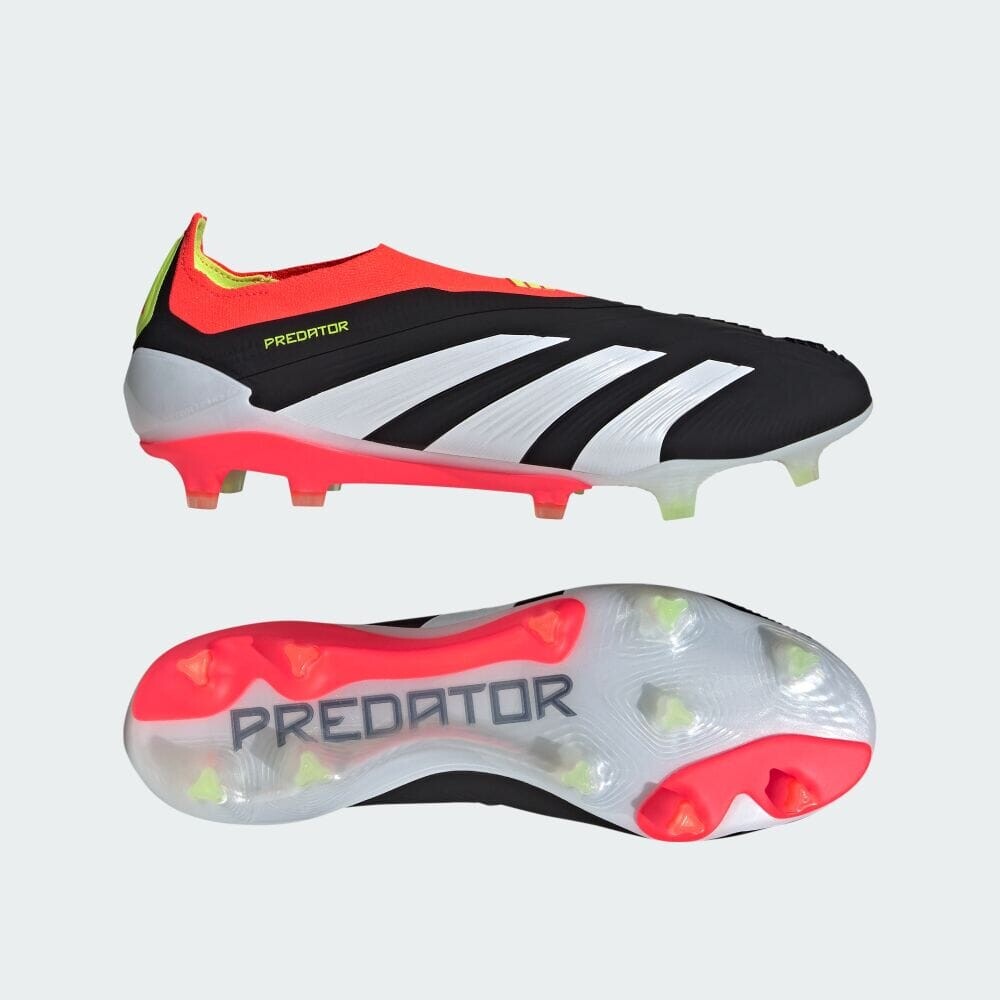 

Бутсы Adidas Predator ELITE FG / for natural grass / PREDATOR ELITE FG, цвет Black/White/Solar Red