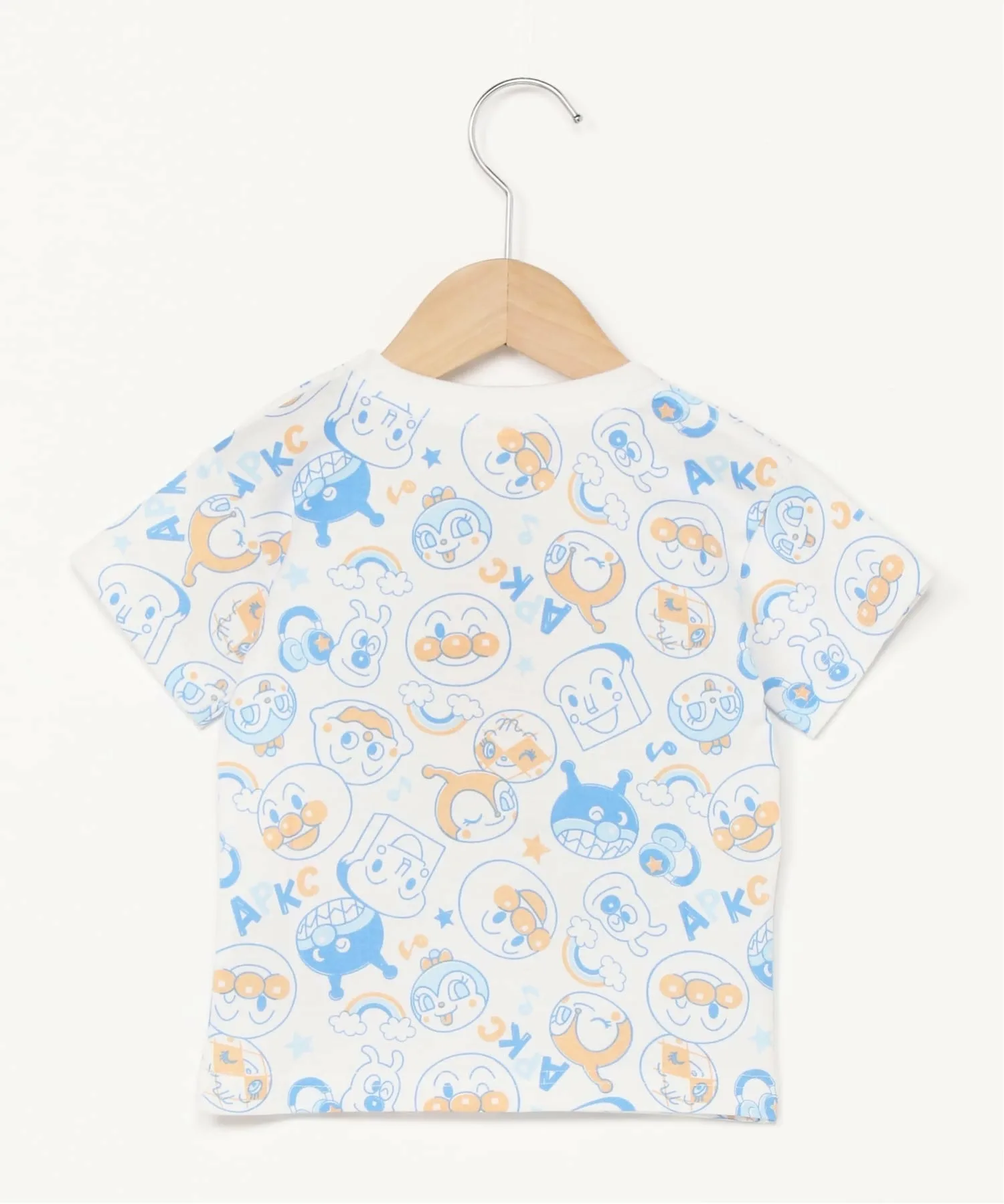 Футболка с коротким рукавом и цифрой по всей поверхности Anpanman Kids Collection, цвет Blue — фото 2