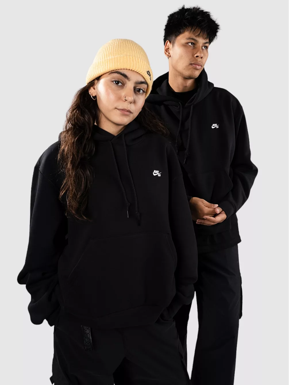 

Толстовка Sb для скейтбординга Nike, черный