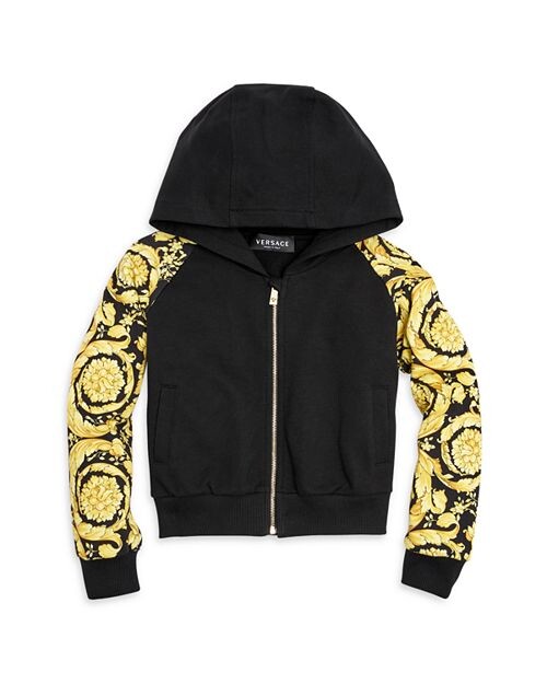 

Толстовка на молнии Barocco для девочек – Big Kid Versace, цвет Black