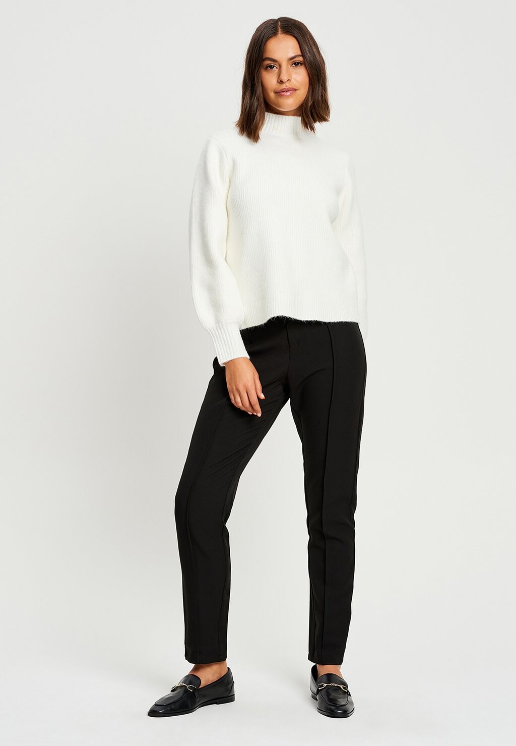 

Свитер TANIA MOCK NECK REUX, белый