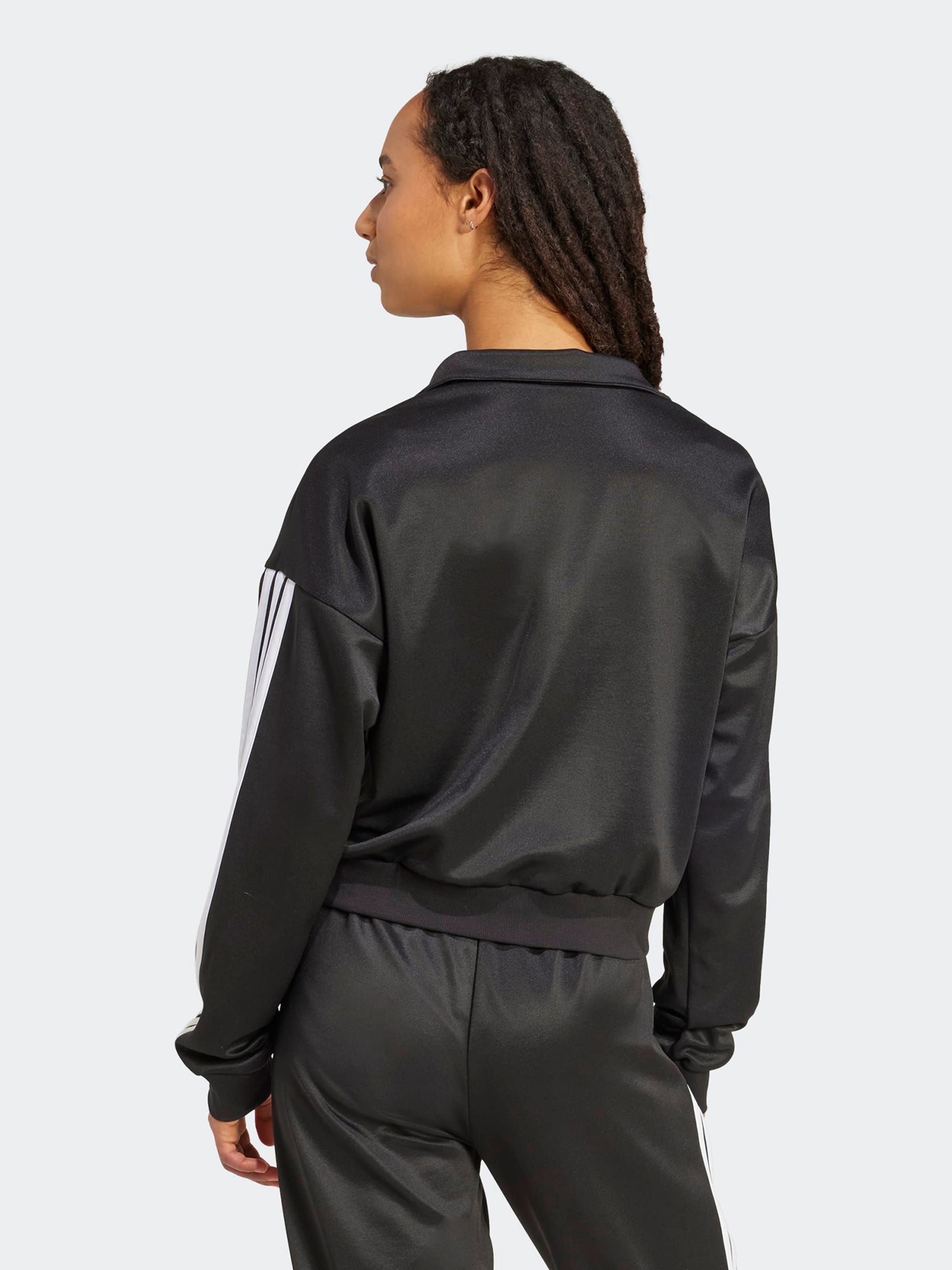 Adidas Sportswear Спортивный худи на молнии 'Tiro' в черном цвете — фото 3