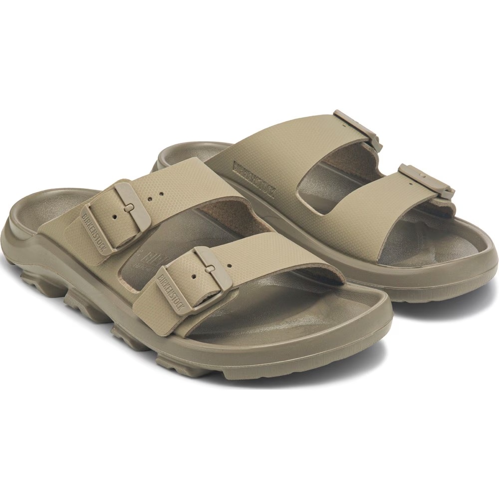 

Шлепанцы Mogami Terra с двумя ремешками Birkenstock, хаки
