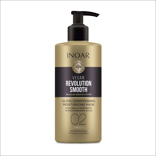 

Разглаживающая маска для волос, 350 мл Inoar Vegan revolution smooth