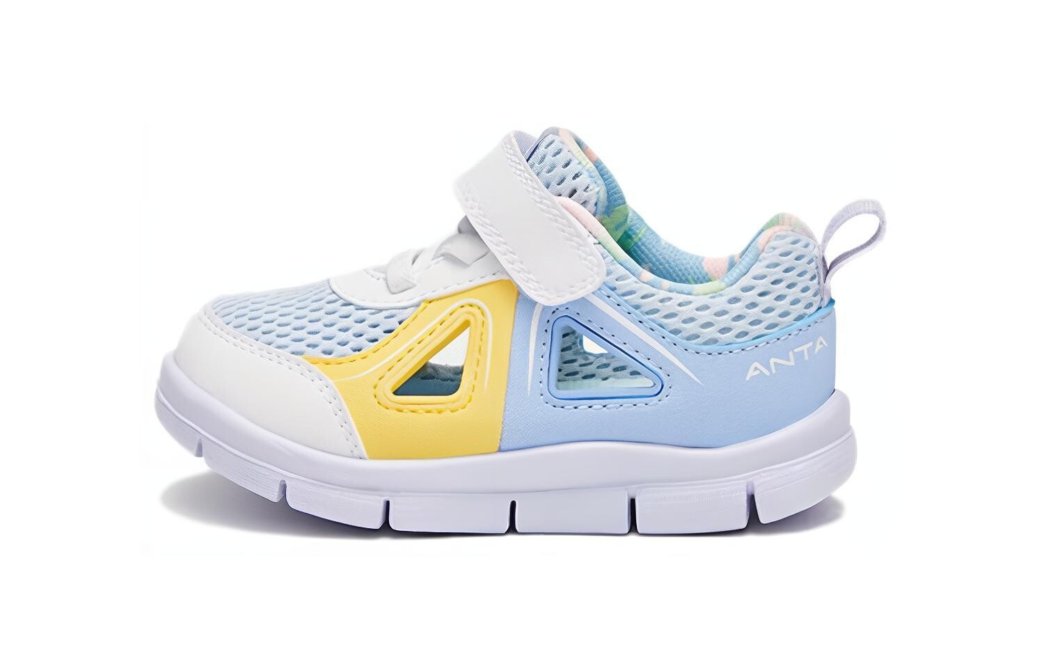 

Кроссовки Anta kids Toddler Shoes TD Low-top Blue/White/Yellow