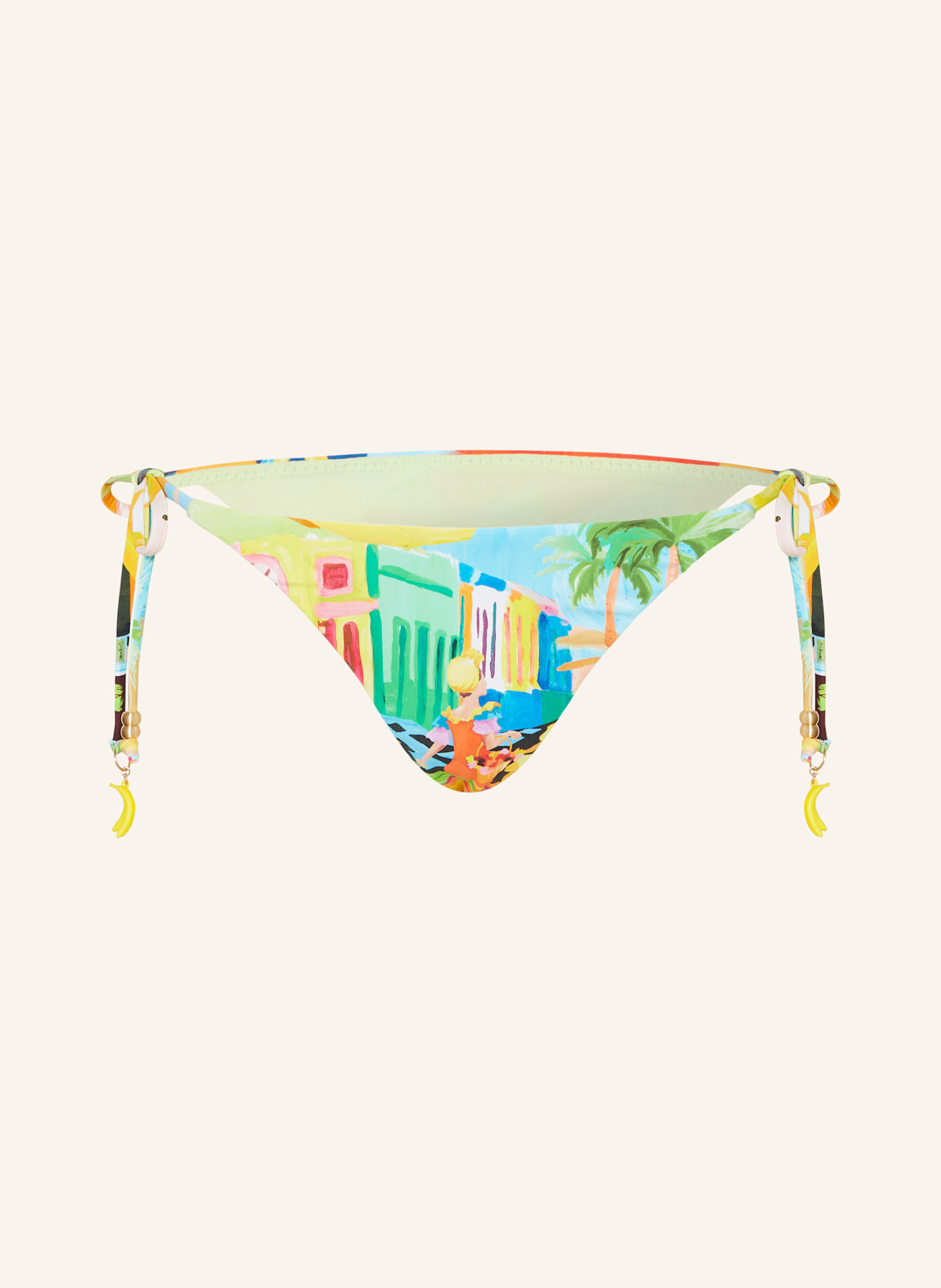 

Бразильские плавки бикини куба Seafolly, мультиколор