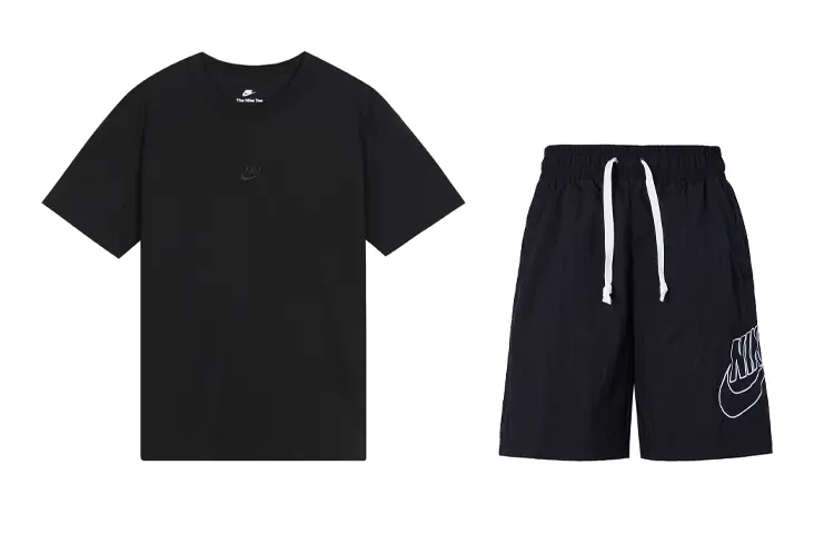 

Мужская повседневная спортивная одежда Nike, цвет Black (2 Pack)