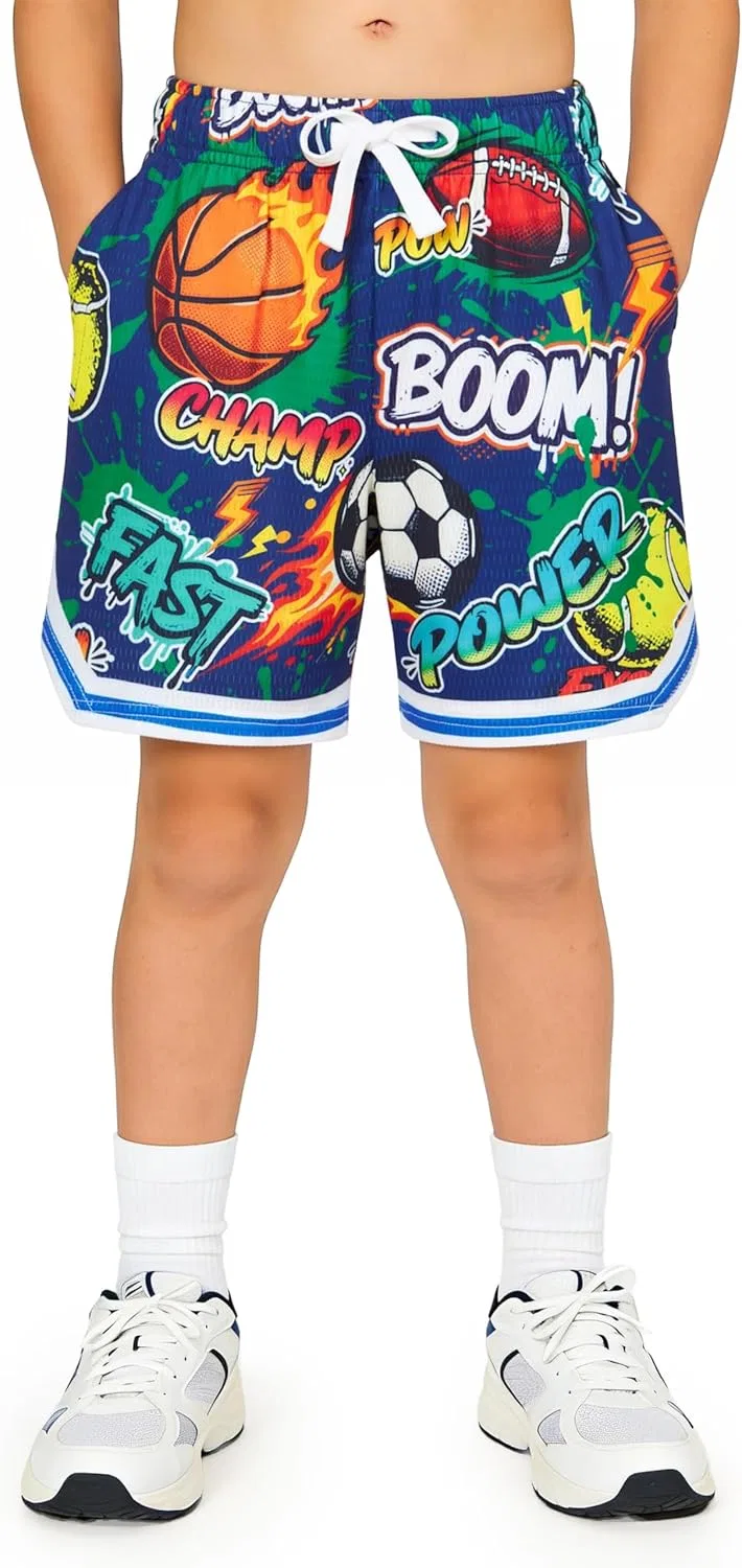 Детские шорты для активного отдыха Cozople, Balls Power
