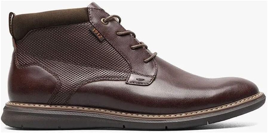 Мужские ботинки Nunn Bush Chase Plain Toe Chukka современного дизайна, Brandy — фото 2