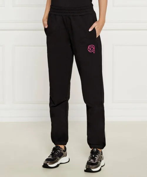 

Спортивные брюки Ikonik 2.0 из геля Regular fit Karl Lagerfeld, черный
