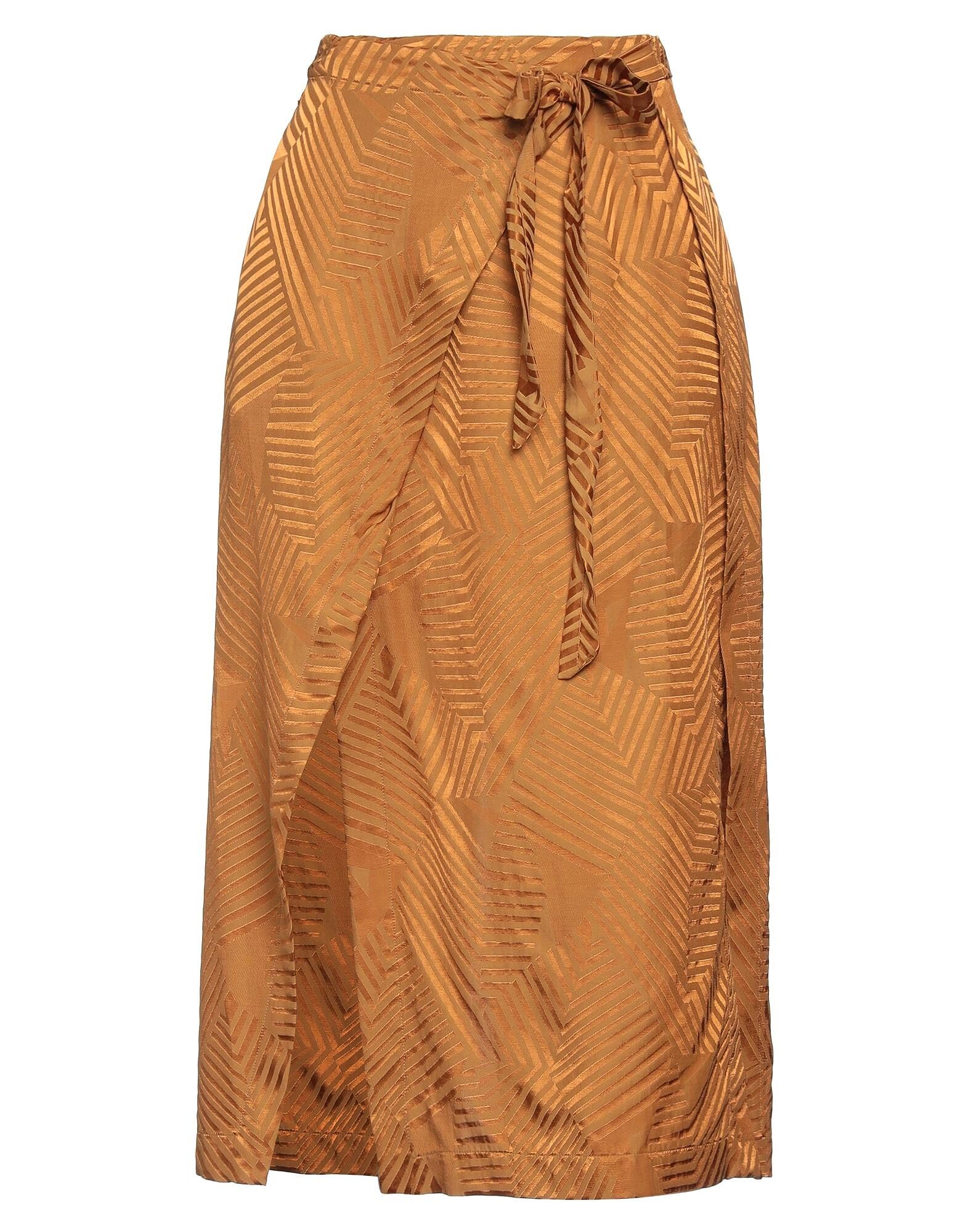 

Юбка миди Manila Grace, жёлто-оранжевый