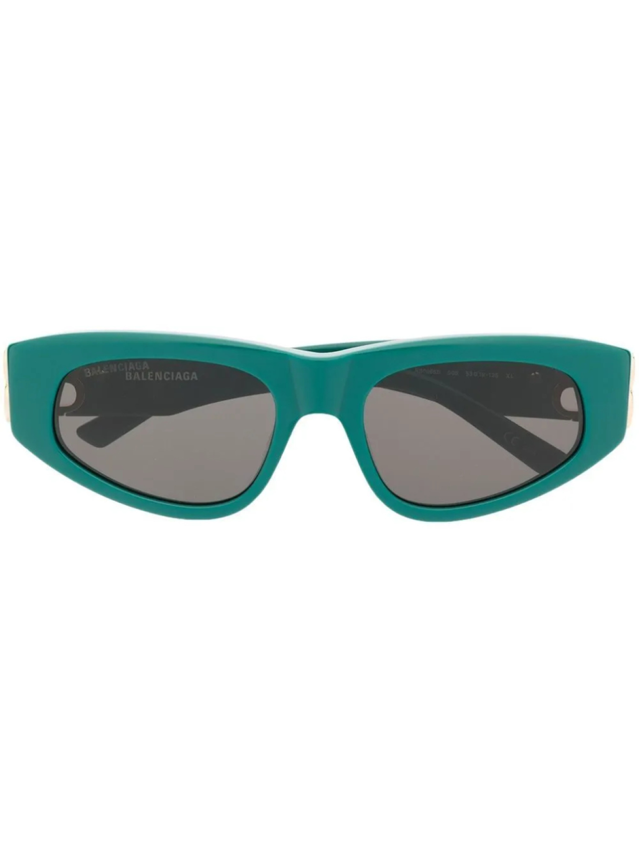

Balenciaga Eyewear солнцезащитные очки Dynasty в оправе 'кошачий глаз', серый
