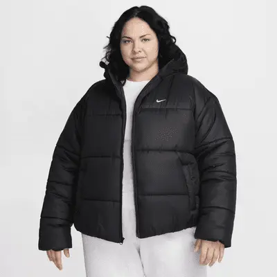 

Куртка Nike Sportswear Classic Puffer, черный/белый