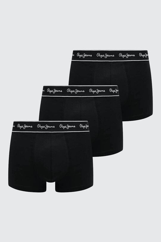 

Комплект из трех боксеров Pepe Jeans, черный