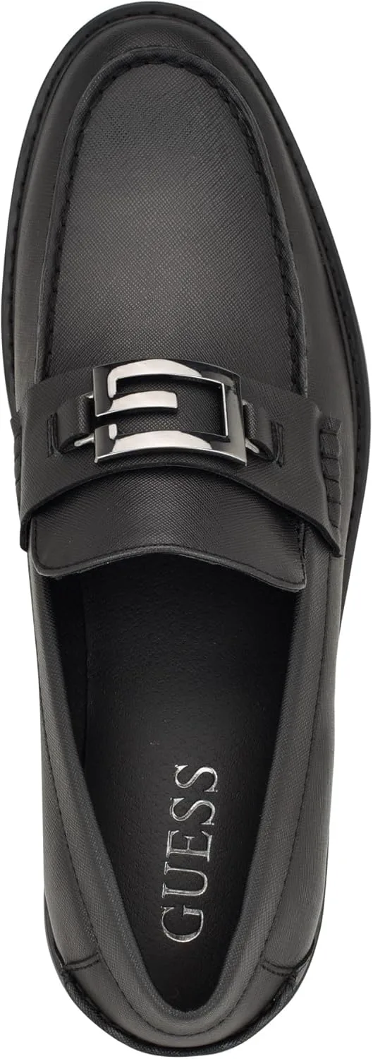 Лоферы Guess Mens Dremmer, черный — фото 3