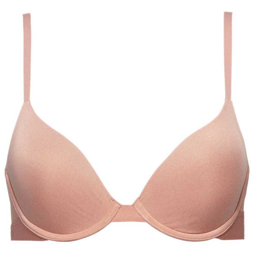 

Бюстгальтер Calvin Klein Half Cup Tonal Logo, коричневый
