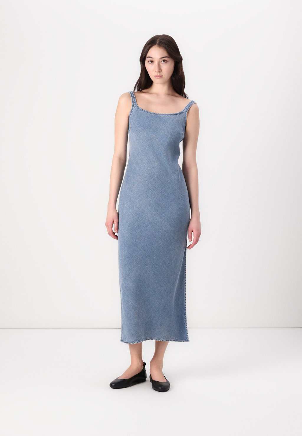 

Джинсовое платье SUNNA DRESS Samsøe Samsøe, цвет Denim Blue