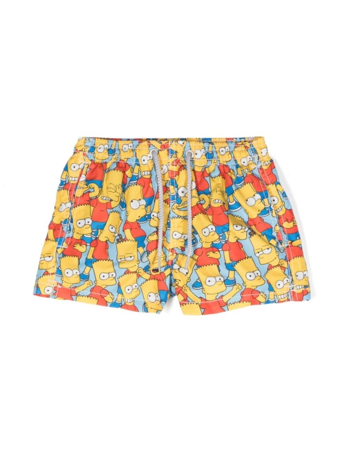 

MC2 Saint Barth Kids плавки-шорты Jean Lighting из коллаборации с The Simpsons, синий