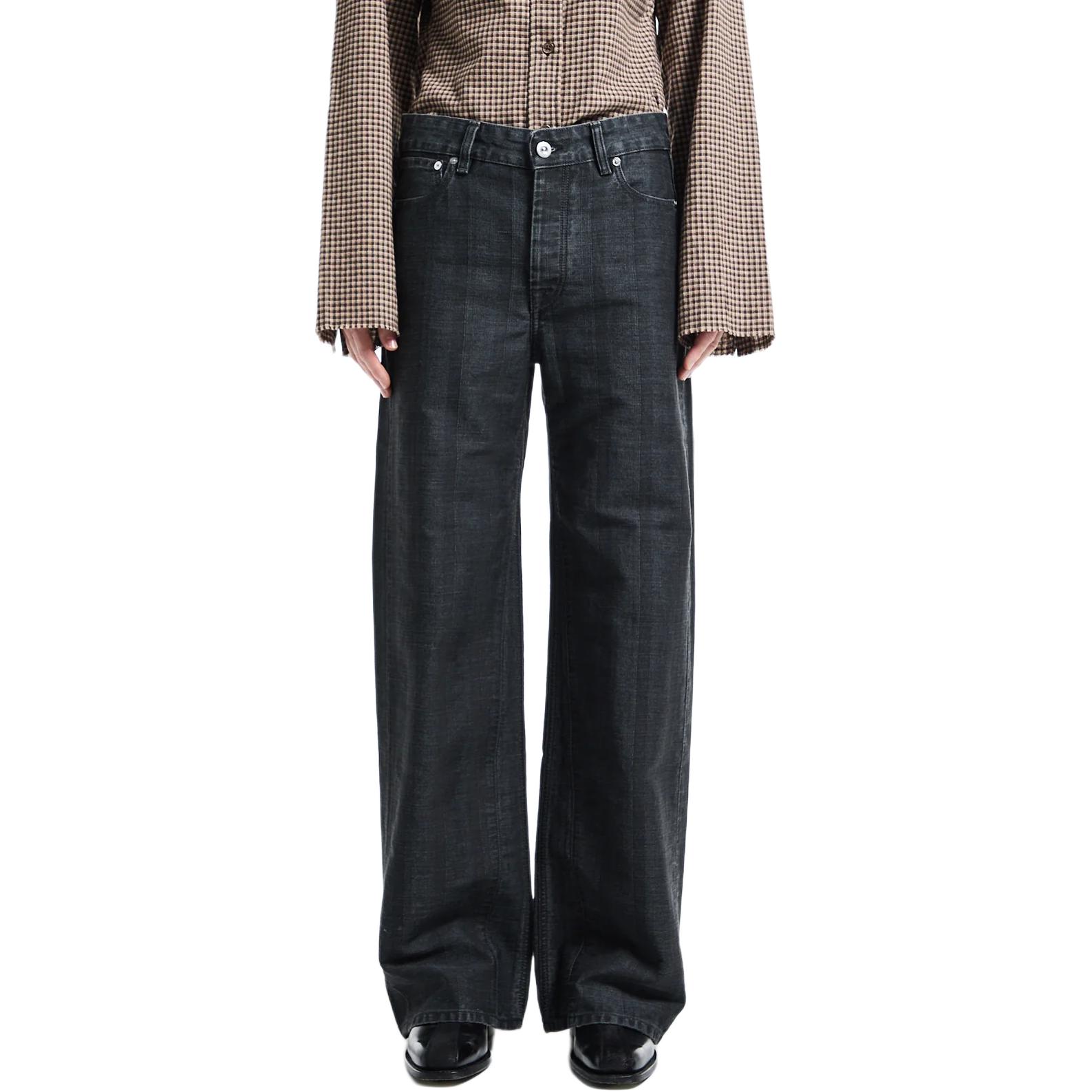 

Джинсы прямого кроя Our Legacy, черный