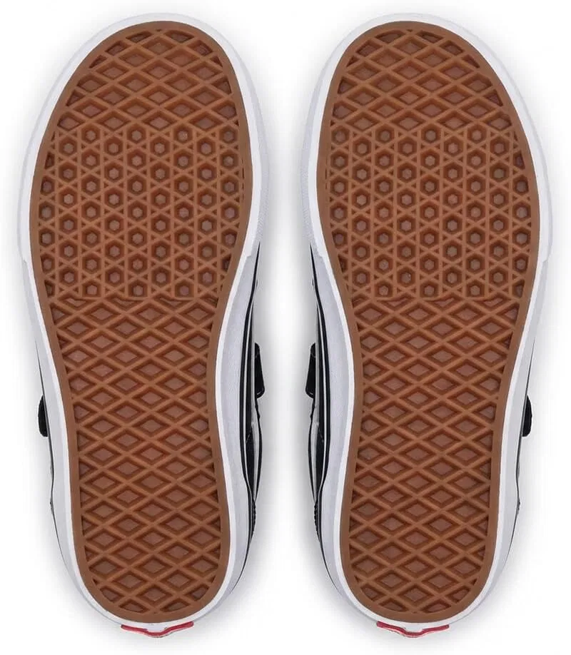 Детские кроссовки Vans Brooklyn Mid V, Black White — фото 4