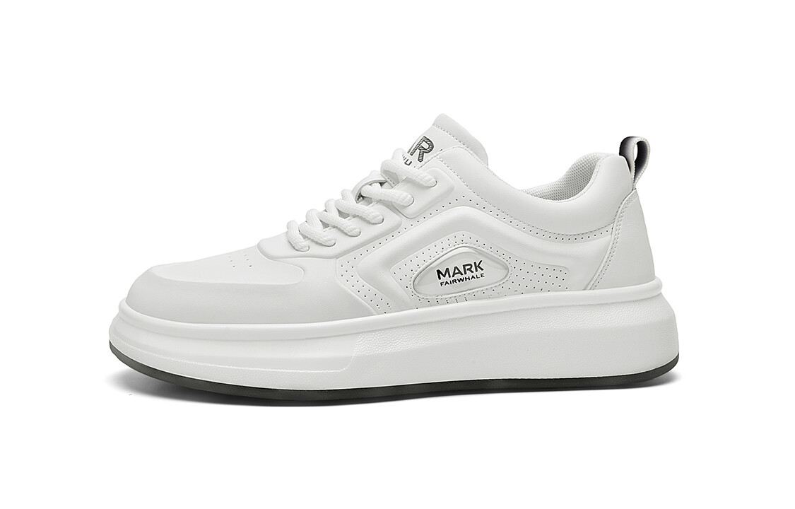 

Кроссовки FAIRWHALE Skateboarding Shoes Men Low-top, белый/синий