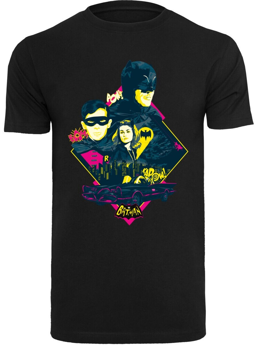 

Классическая футболка F4NT4STIC Shirt DC Comics Batman TV Series Character Pop Art, черный