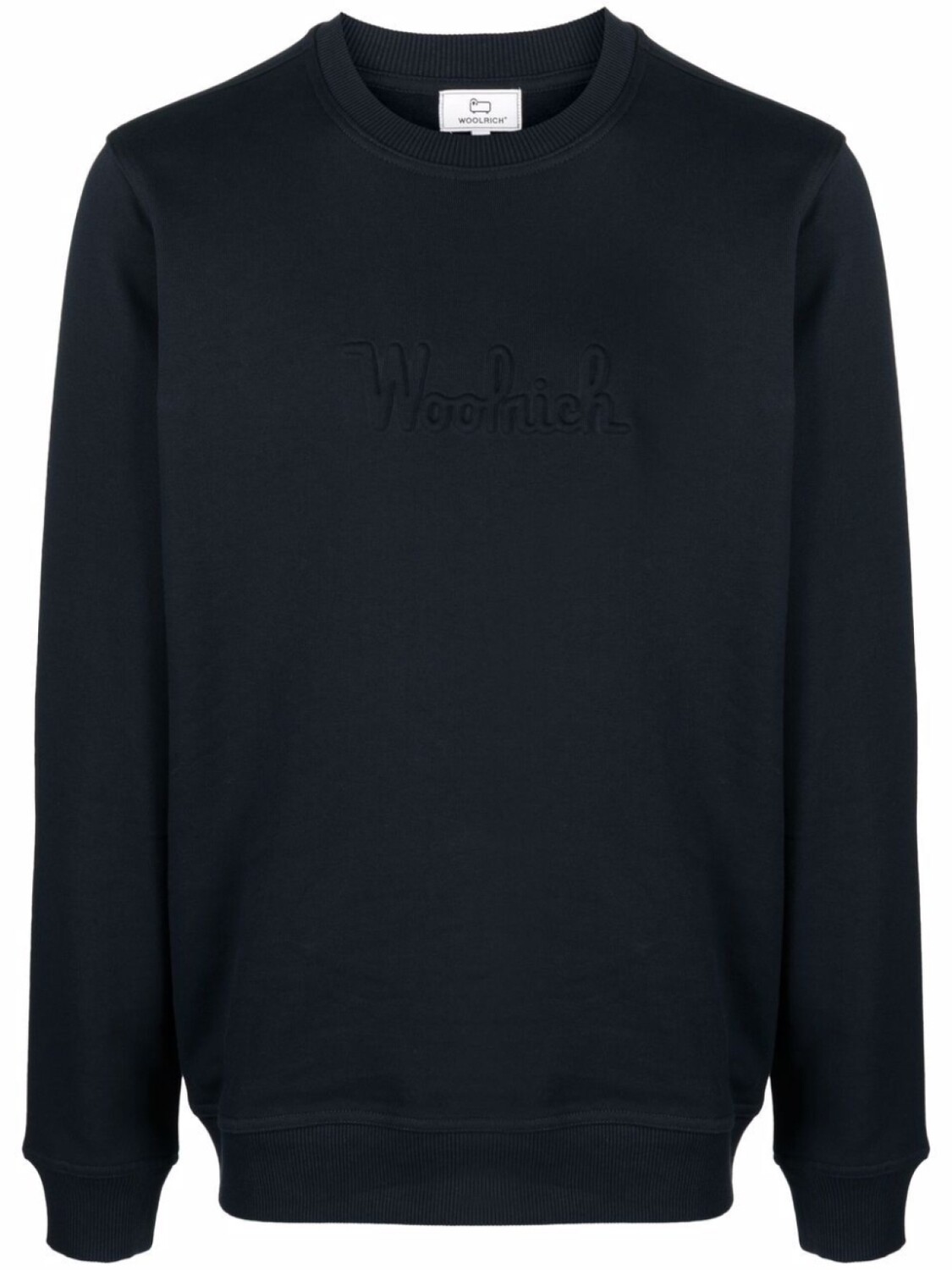 

Толстовка с тисненым логотипом Woolrich, синий