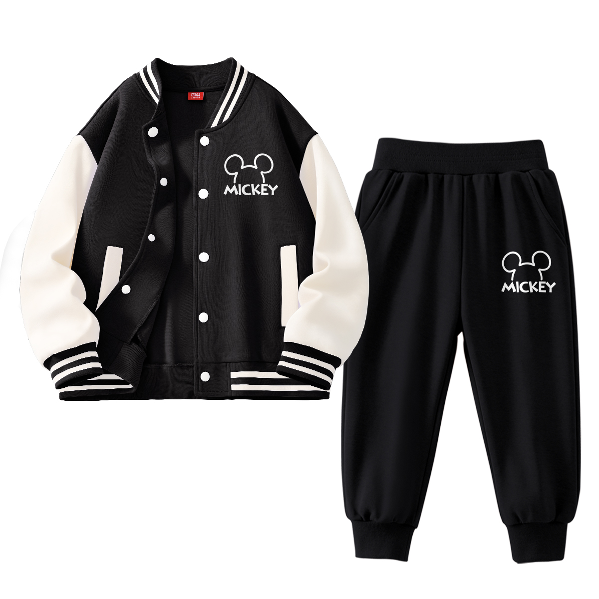 

Повседневная спортивная одежда для детей 3-7 лет Disney, черный