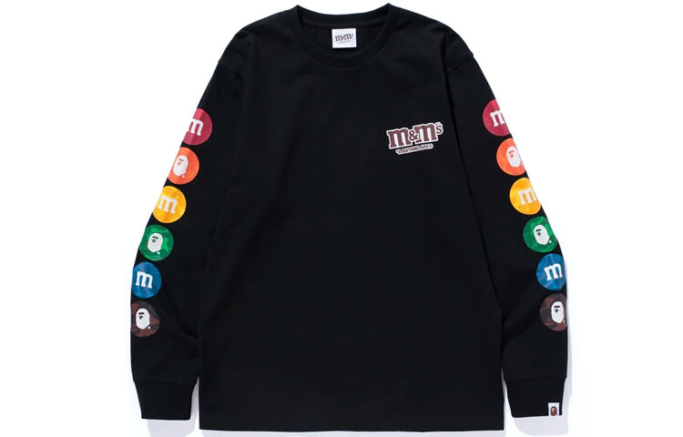

M&m"s X Bape X M&M"S Футболка Мужская A Bathing Ape, черный