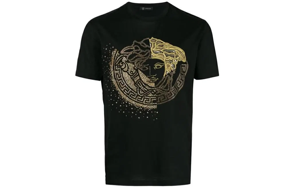 Футболка SS23 мужская Black VERSACE