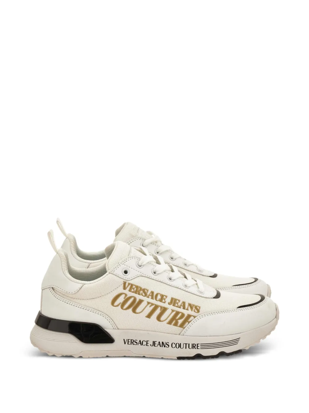 Кроссовки с логотипом Versace Jeans Couture, белый