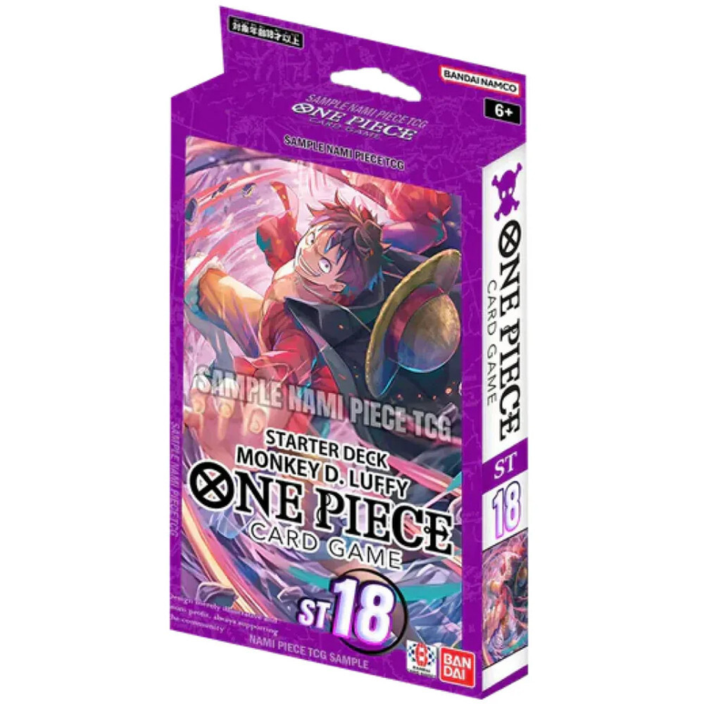 

Карточная игра Bandai One Piece TCG: Purple - Monkey.D.Luffy Starter Deck [ST-18]