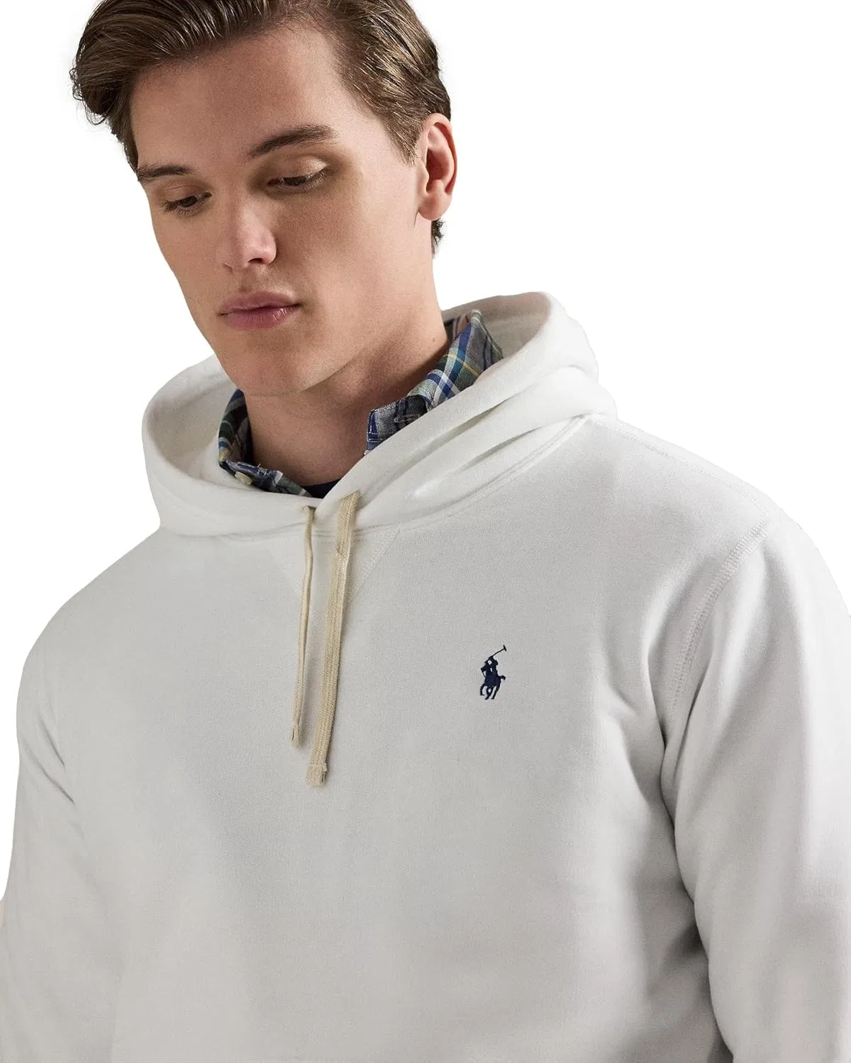 Мужская флисовая толстовка POLO RALPH LAUREN The RL, Rl Polo White — фото 3